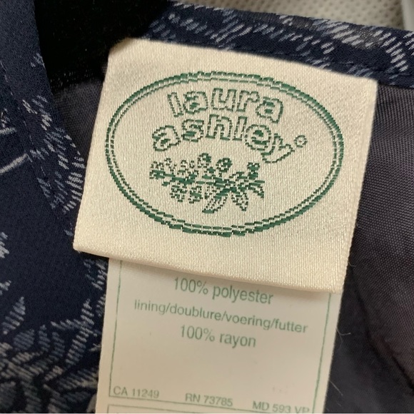 Vintage 1996 Laura Ashley Mini Dress Babydoll - Picture 6 of 6